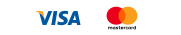 Visa and Mastercard accepted
